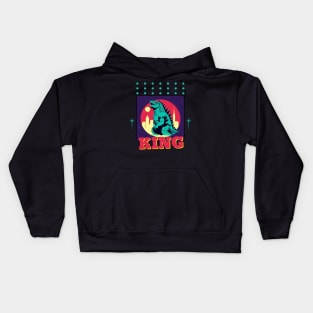 King of monster,The great monster of world Kids Hoodie